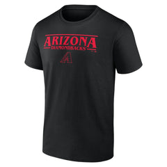 Arizona Diamondbacks Stranger Things Logo Lockup T-Shirt | MLB Online