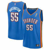 Isaiah Hartenstein Oklahoma City Thunder 2025 NBA Finals Champions Fast Break Replica Player Jersey Outlet