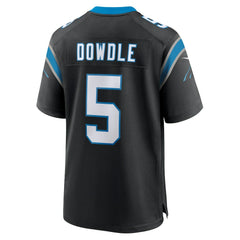Rico Dowdle Carolina Panthers Team Game Jersey - Black