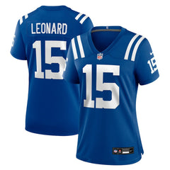Indianapolis Colts Nike Riley Leonard Women's Team Game Jersey