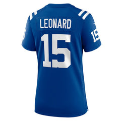 Indianapolis Colts Nike Riley Leonard Women's Team Game Jersey