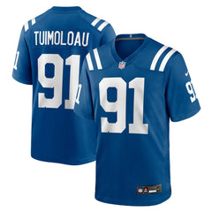 Indianapolis Colts Nike JT Tuimoloau Team Game Jersey