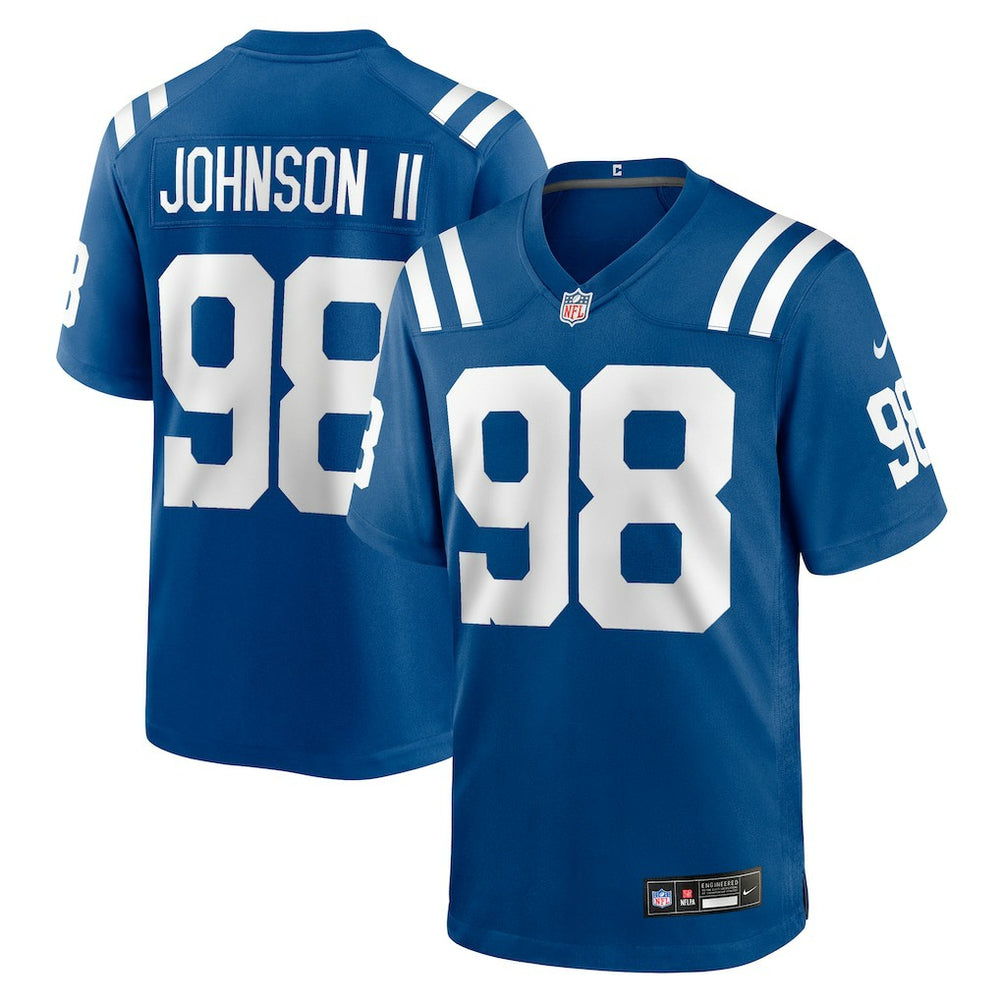Indianapolis Colts Nike Eric Johnson II Team Game Jersey