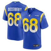 Los Angeles Rams Nike David Quessenberry Team Game Jersey