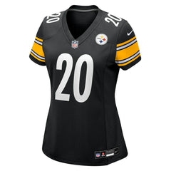 Kaleb Johnson Pittsburgh Steelers Women's Team Game Jersey - Black