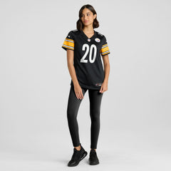 Kaleb Johnson Pittsburgh Steelers Women's Team Game Jersey - Black