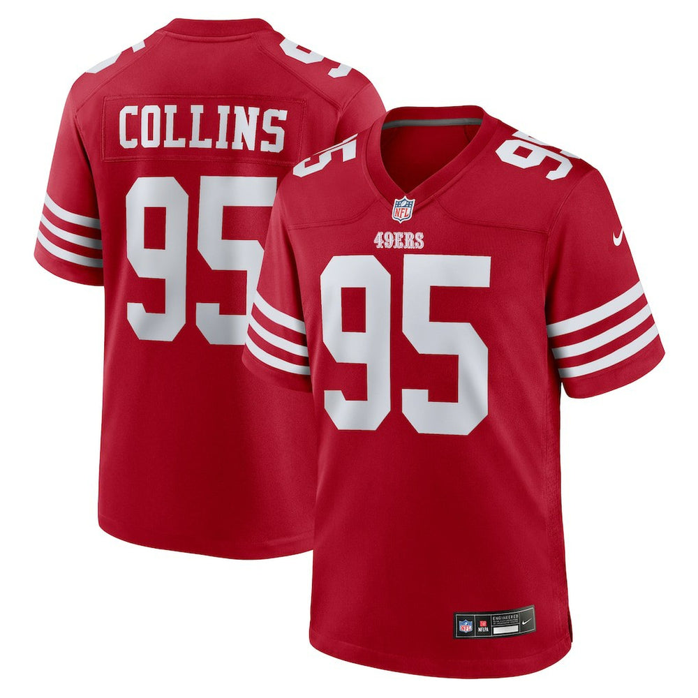San Francisco 49ers Nike Alfred Collins Team Game Jersey