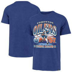 Connor McDavid Edmonton Oilers '47 Franklin Player Name & Number T-Shirt Discount