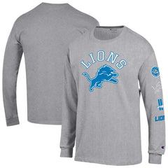 Detroit Lions Champion Seal Long Sleeve T-Shirt