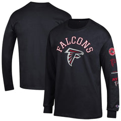 Atlanta Falcons Champion Seal Long Sleeve T-Shirt