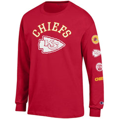 Kansas City Chiefs Champion Seal Long Sleeve T-Shirt