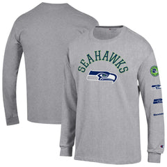 Seattle Seahawks Champion Seal Long Sleeve T-Shirt