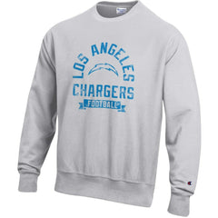 Los Angeles Chargers Champion Reverse Weave Fleece Pullover Sweatshirt