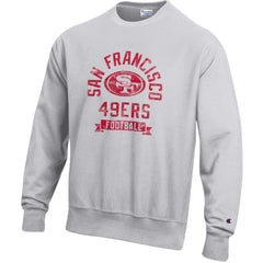 San Francisco 49ers Champion Reverse Weave Fleece Pullover Sweatshirt
