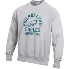 Philadelphia Eagles Champion Reverse Weave Fleece Pullover Sweatshirt