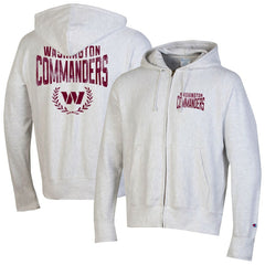 Washington Commanders Champion Reverse Weave Full-Zip Hoodie