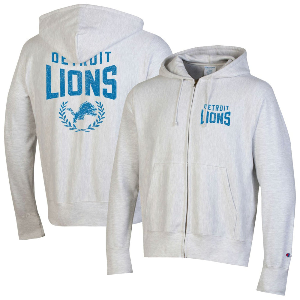 Detroit Lions Champion Reverse Weave Full-Zip Hoodie