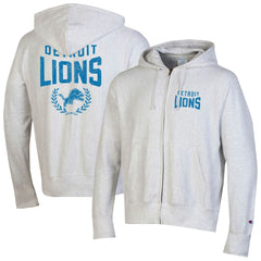 Detroit Lions Champion Reverse Weave Full-Zip Hoodie