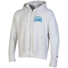 Detroit Lions Champion Reverse Weave Full-Zip Hoodie