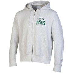 Green Bay Packers Champion Reverse Weave Full-Zip Hoodie