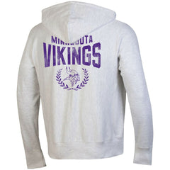 Minnesota Vikings Champion Reverse Weave Full-Zip Hoodie