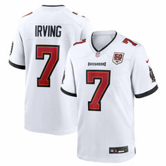 Tampa Bay Buccaneers Nike Bucky Irving 50th Season White Game Jersey