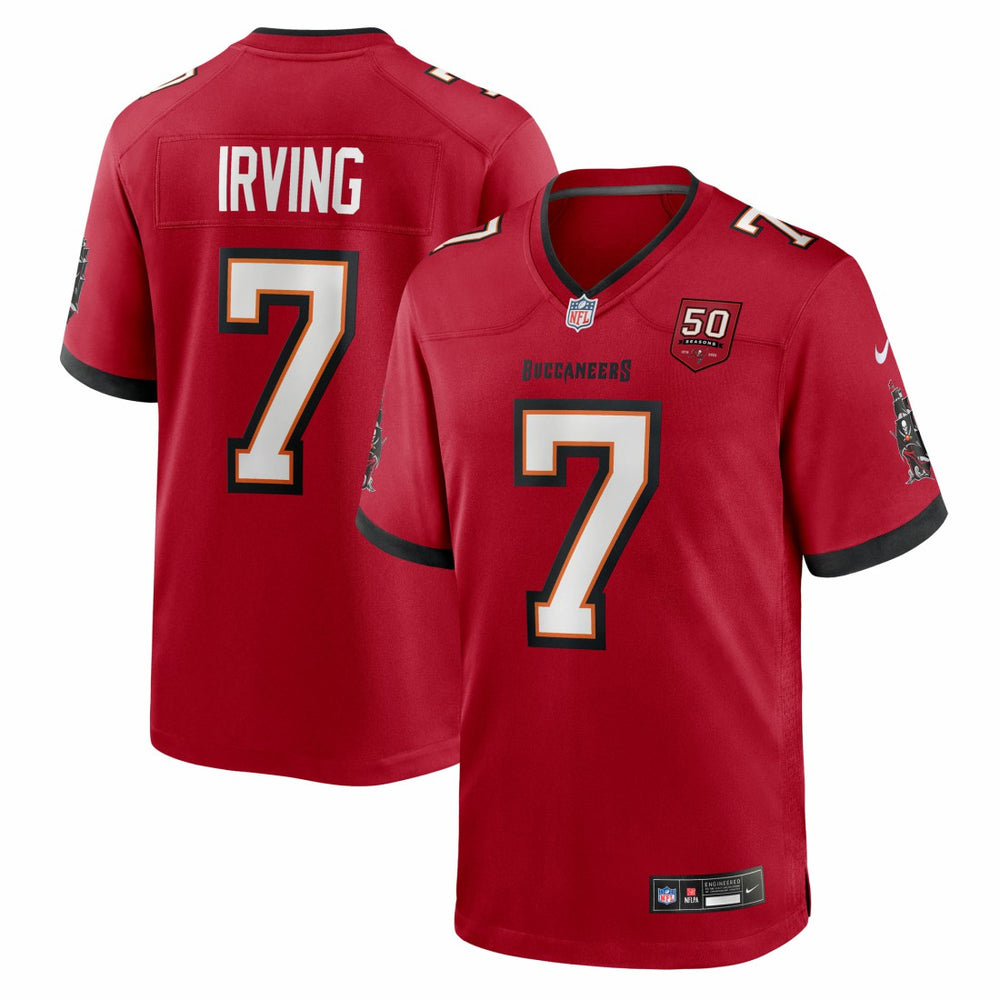 Tampa Bay Buccaneers Nike Bucky Irving 50th Season Team Game Jersey
