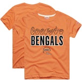Cincinnati Bengals Homage Youth Love Sign x ASL 2.0 Tri-Blend T-Shirt