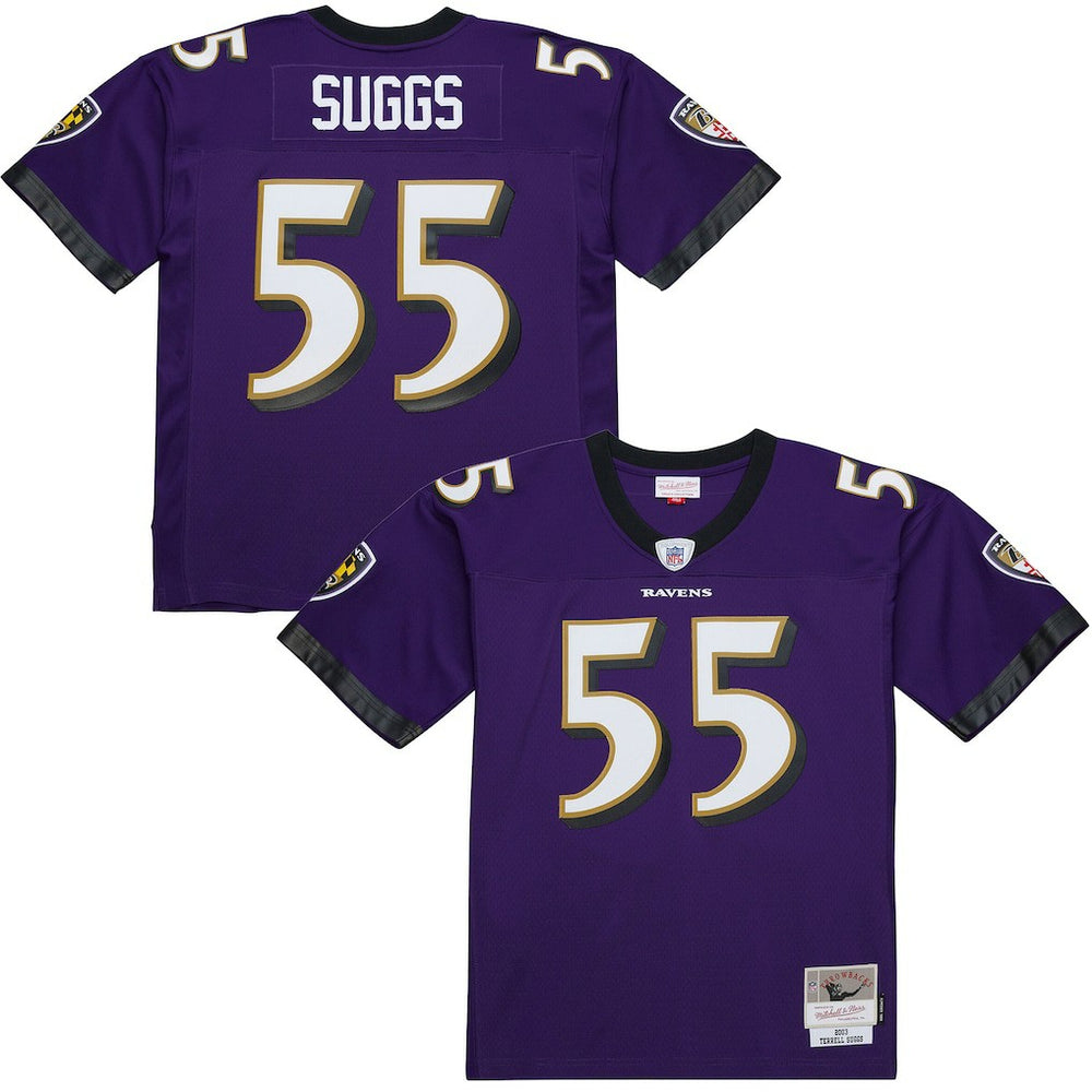 Baltimore Ravens Mitchell & Ness Terrell Suggs 2003 Legacy Replica Jersey