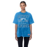 Detroit Lions New Era Women's Throwback Oversized T-Shirt