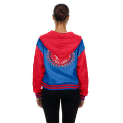 Buffalo Bills New Era Women's Throwback Full-Snap Hooded Jacket