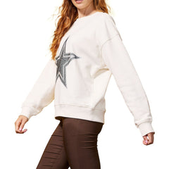 Dallas Cowboys Terez Women's Gems Fleece Crewneck Sweatshirt