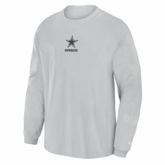 Dallas Cowboys Fanatics Oversized Type Play Long Sleeve T-Shirt