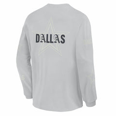 Dallas Cowboys Fanatics Oversized Type Play Long Sleeve T-Shirt