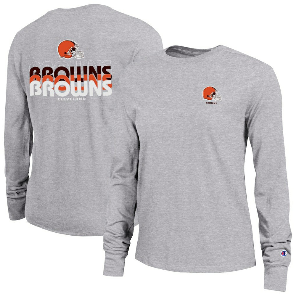 Cleveland Browns Champion Women's Core Long-Sleeve T-Shirt