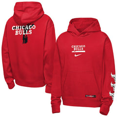 Chicago Bulls Youth Courtside Club Premiere Hoodie Discount