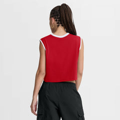 Philadelphia Phillies Nike Women's Primetime Loose Dri-FIT Cropped Tank Top | MLB Shop