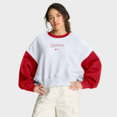 St. Louis Cardinals Nike Women's Oversized High Hip Fleece Sweatshirt | MLB Online