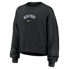New York Yankees Nike Women's Oversized Primetime Sweatshirt | MLB Online