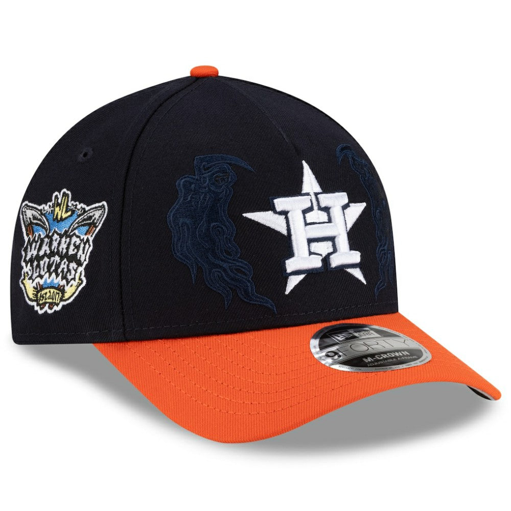 Houston Astros New Era x Warren Lotas 9FORTY A-Frame M-Crown Adjustable Hat | MLB New
