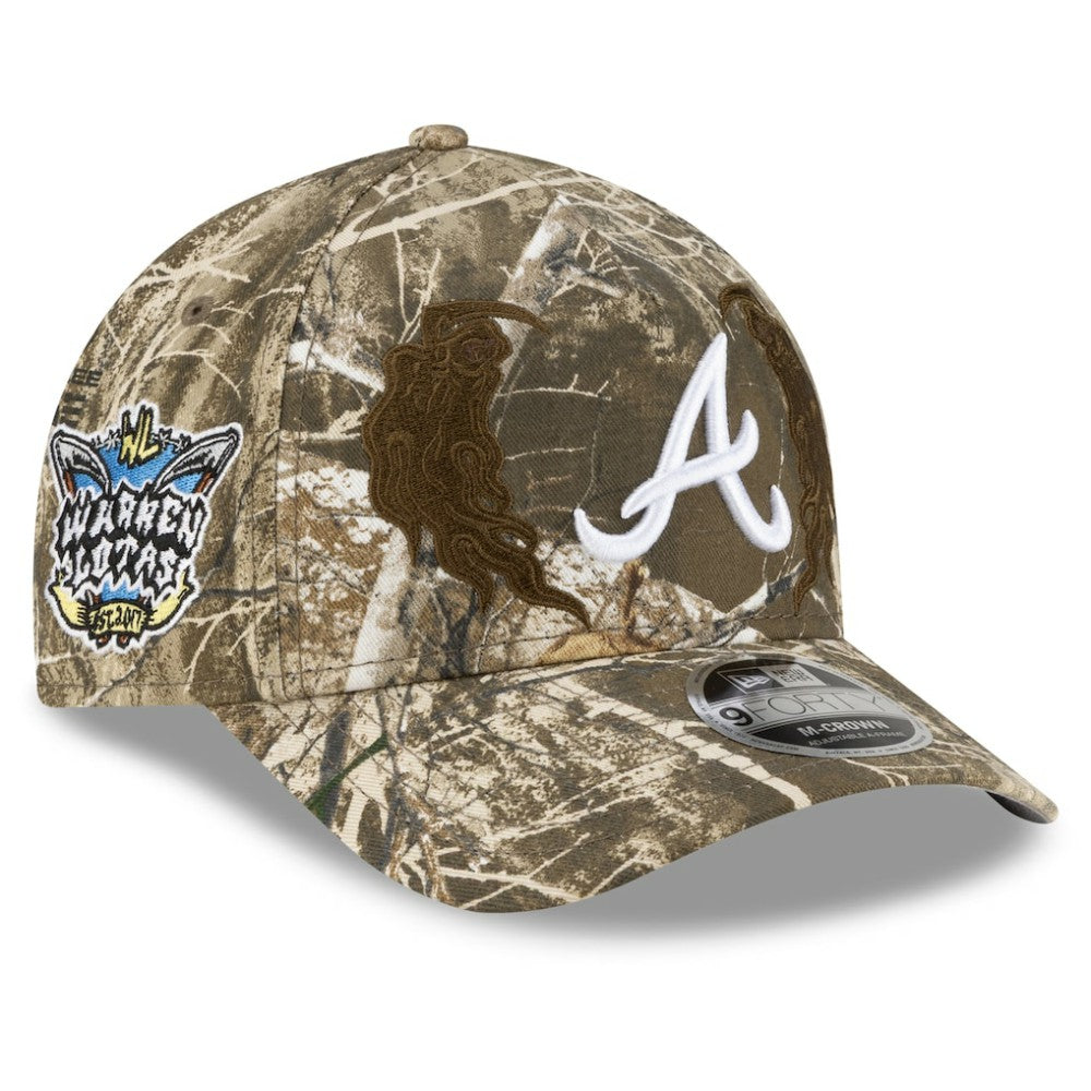 Atlanta Braves New Era x Warren Lotas Realtree 9FORTY A-Frame M-Crown Adjustable Hat | MLB Shop