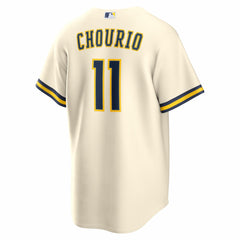 Jackson Chourio Milwaukee Brewers Nike Home Replica Jersey | MLB Sale
