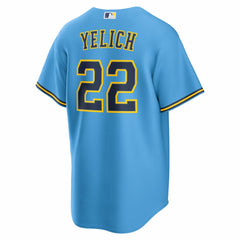 Christian Yelich Milwaukee Brewers Nike Road Replica Jersey | MLB On Sale