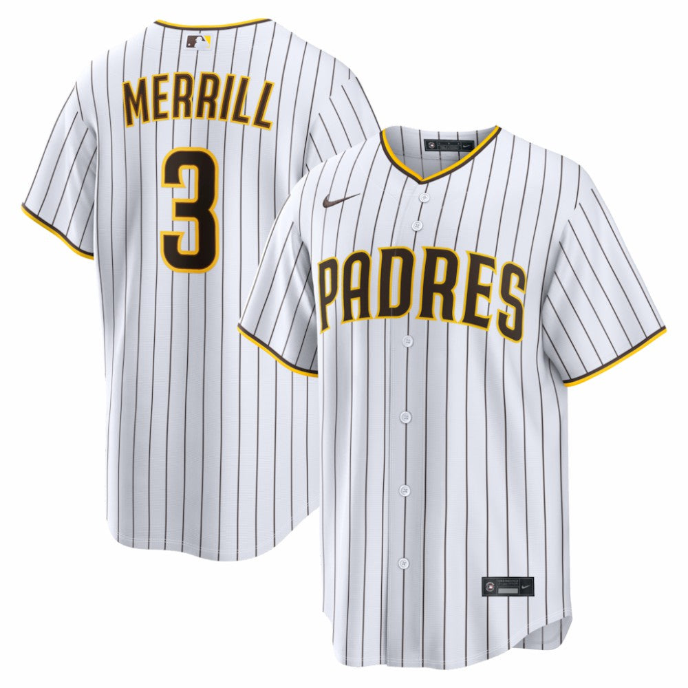 Jackson Merrill San Diego Padres Nike Home Replica Player Jersey | MLB For sale