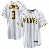 Jackson Merrill San Diego Padres Home Replica Player Jersey - White