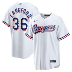 Wyatt Langford Texas Rangers Nike Home Replica Jersey | MLB Discount