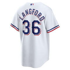 Wyatt Langford Texas Rangers Nike Home Replica Jersey | MLB Discount