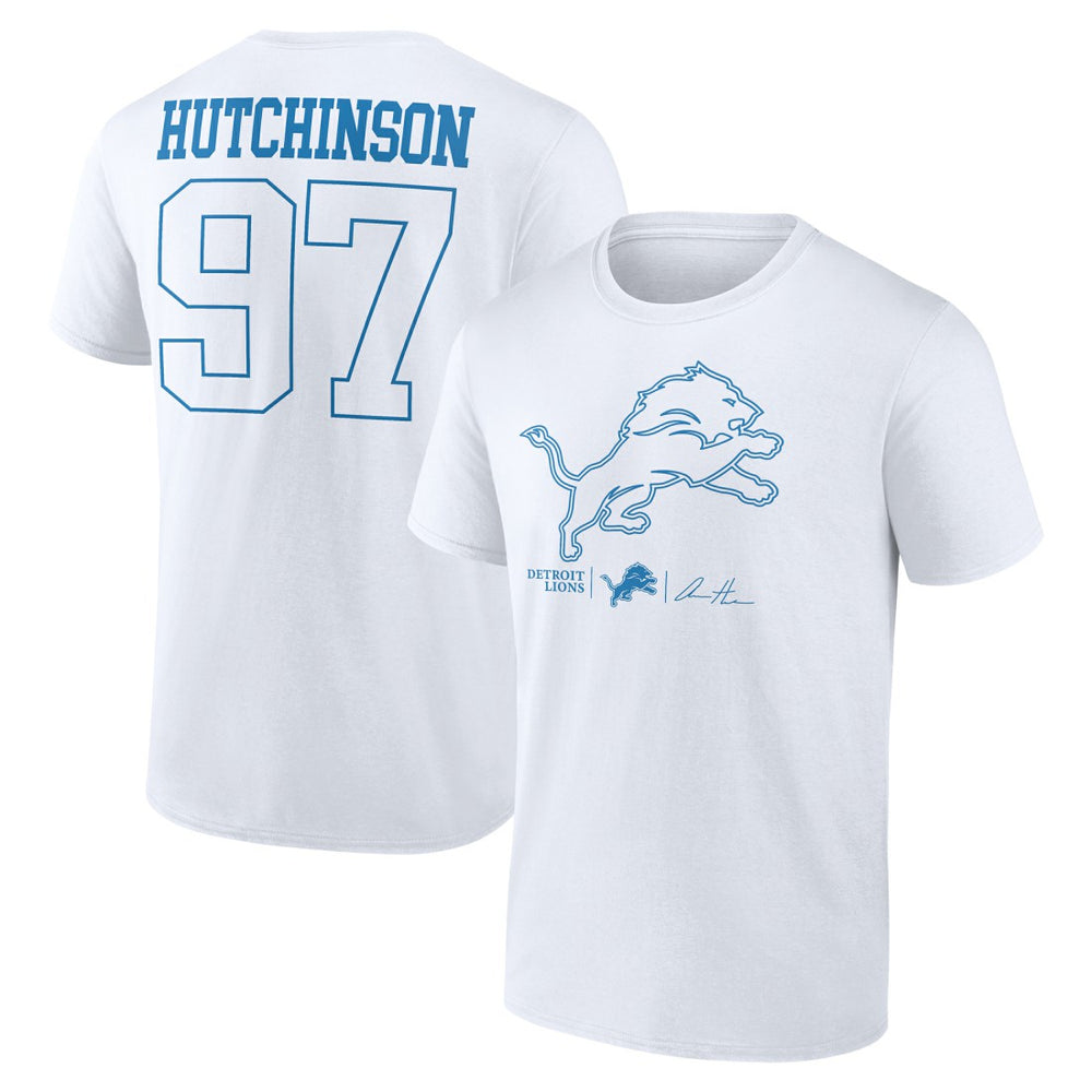 Detroit Lions Aidan Hutchinson Tonal Name & Number T-Shirt