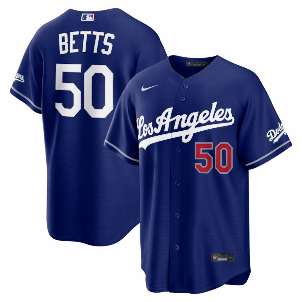 Mookie Betts Los Angeles Dodgers Nike Alternate Stadium Jersey | MLB On Sale