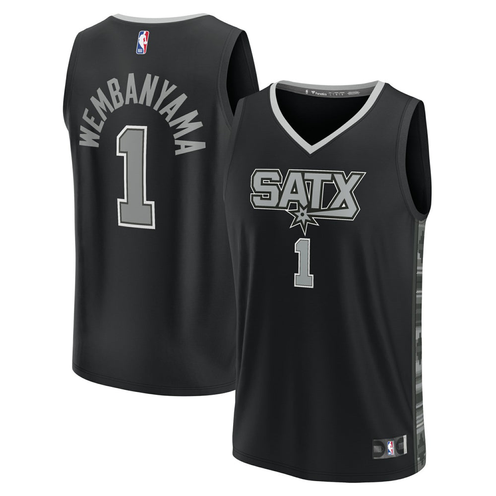 Victor Wembanyama San Antonio Spurs Fast Break Replica Player Jersey Outlet